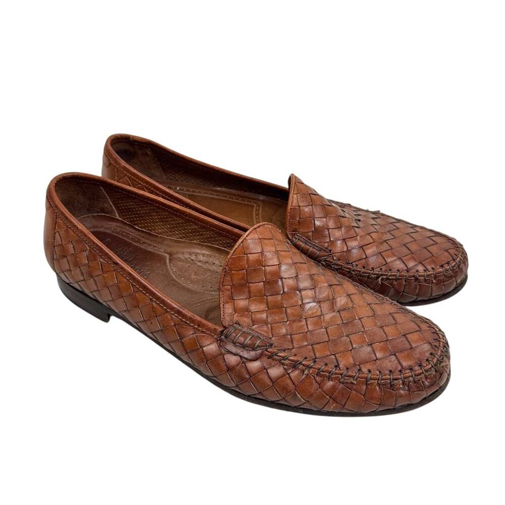 Allen Edmonds Woven Leather Loafers
